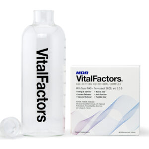 VitalFactors plus Glass Flask