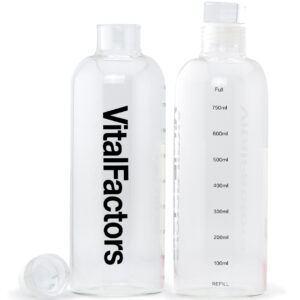 VitalFactors Glass Flask